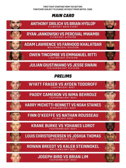 Eternal MMA 93: Perth